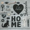 Let Love Rule With Sweet Home Decoupage Napkin
