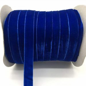 Royal Blue Velvet Ribbon