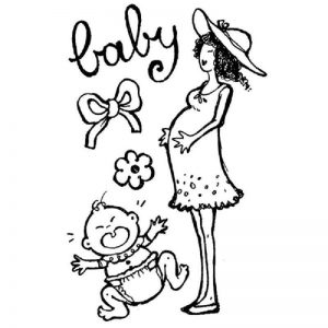 Stamperia Clear Stamp - Baby
