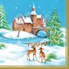 Christmas In The Country Decoupage Napkin