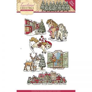 Yvonne Creations Traditional Christmas Stamp