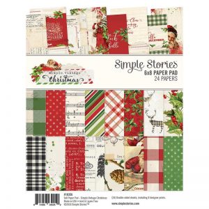 Simple Stories Double-Sided Paper Pad  Simple Vintage Christmas