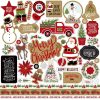 Echo Park Celebrate Christmas Cardstock Stickers
