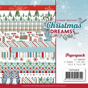 Find It Trading Yvonne Creations Paper Pack Christmas Dreams