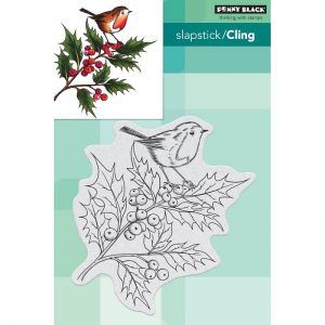 Penny Black Cling Stamps - Cheerful Christmas