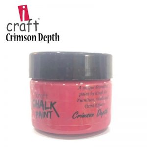 I Craft Chalk Paint - Crimson Depth 100ml