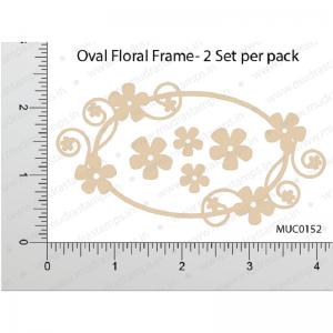 Oval Floral Frame Mudra Chipzeb