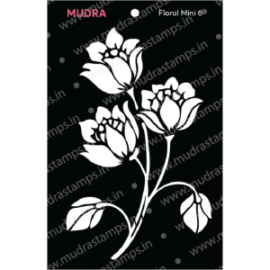 Mudra Stencil - Floral Mini 6