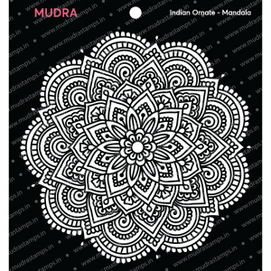 Mudra Stencil - Indian Ornate- Mandala