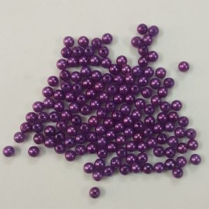 Purple Faux Pearl Beads