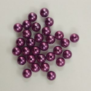 Purple Faux Pearl Beads