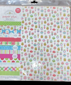 Doodlebug Paper Plus Value Pack - Christmas