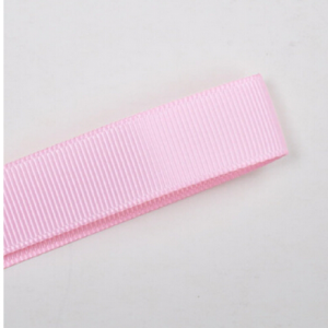 Baby Pink Plain Grosgrain Ribbon