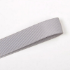 Grey Plain Grosgrain Ribbon