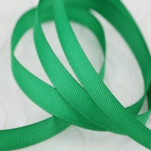 Green Plain Grosgrain Ribbon