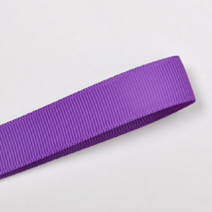 Purple Plain Grosgrain Ribbon
