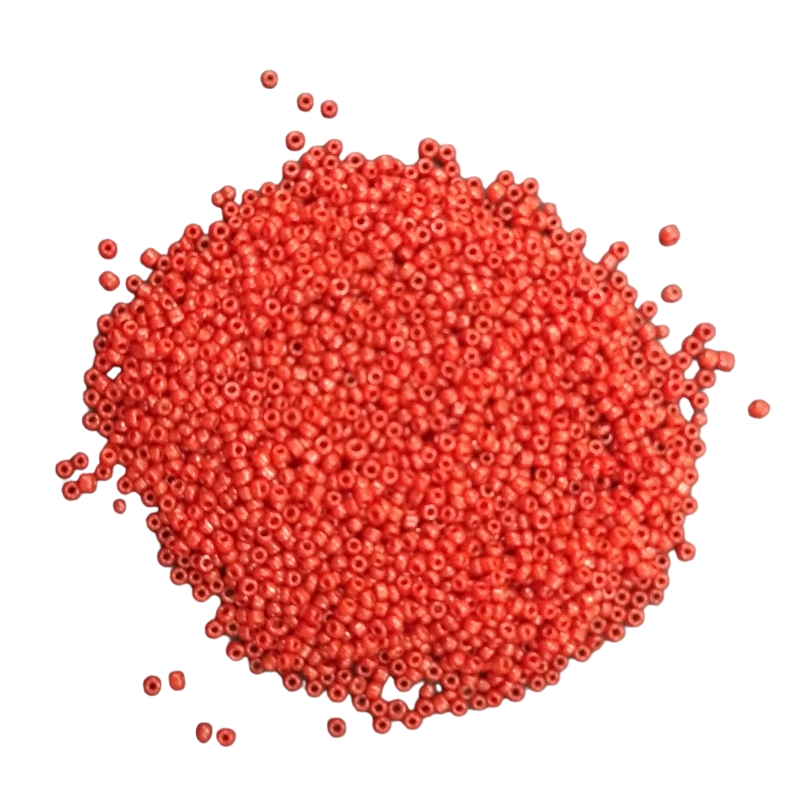 Red Seed Beads