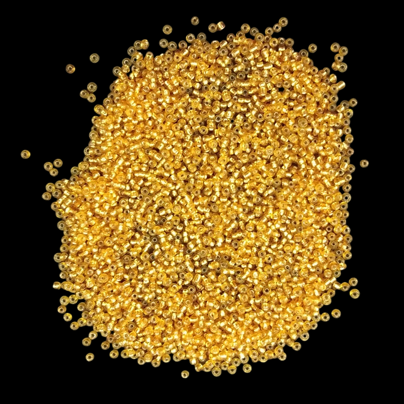 Mustard Yellow Seed Beads