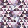 Purple Shades Triangle Decoupage Napkin