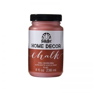 FolkArt Home Decor Chalk Paint - Salmon Coral
