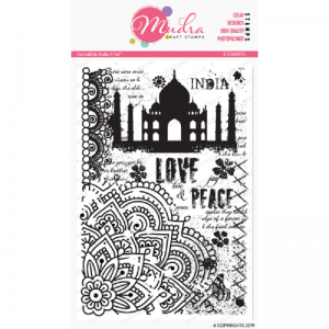 Mudra Clear Stamp - Incredible India