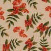 Berry With Leaves Pattern Decoupage Napkin