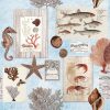 Ocean Blue Theme Decoupage Napkin