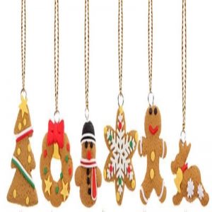 Biscuit Style Christmas Tree Ornaments