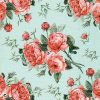 Peach Flowers Decoupage Napkin