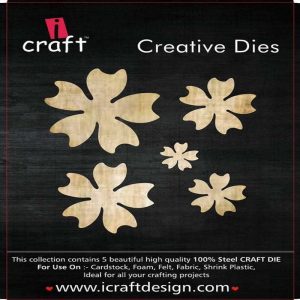 iCraft Flower Making Creative Five Dies Style 4