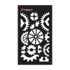 Expressions Craft Mini Stencils - Gear