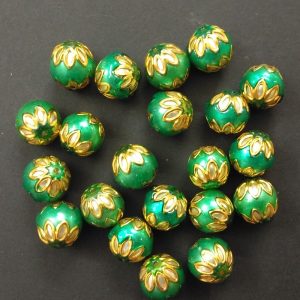 Meenakari on sale beads wholesale