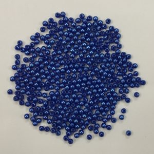 Blue Faux Pearl Beads