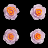 Double Shade Rose Resin Beads