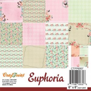 Euphoria - Craftreat 6 x 6 Paper Pack