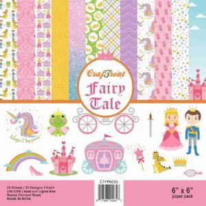 Fairy Tale - Craftreat 6 x 6 Paper Pack