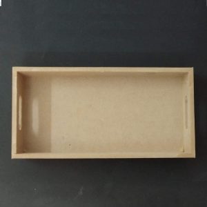 MDF Rectangle Tray 12 x 6 Inches