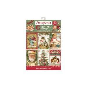 Stamperia Christmas Vintage Theme Paper Pack