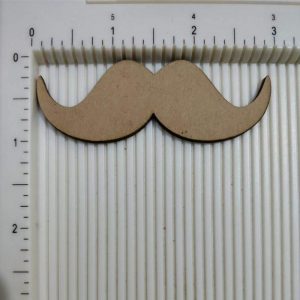 Mustache MDF Cutout