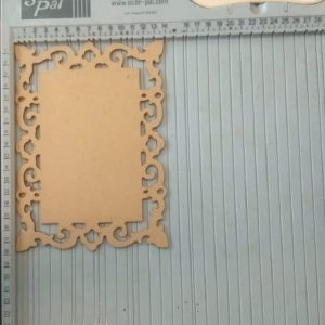 Rectangle Frame Style 1 MDF Cutout