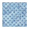 Triangle Blue Decoupage Napkin