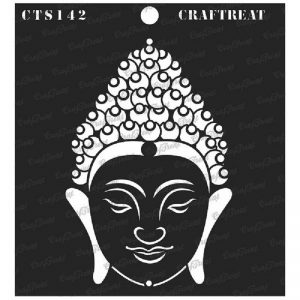 CrafTreat Stencil - Buddha 2