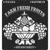 CrafTreat Stencil - Fruit Basket