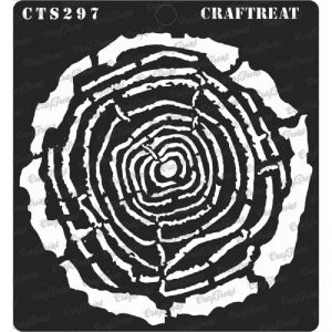 CrafTreat Stencil - Tree Rings