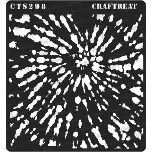 CrafTreat Stencil - Tie and Dye