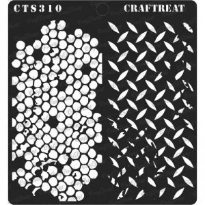 CrafTreat Stencil -Diamond Hive