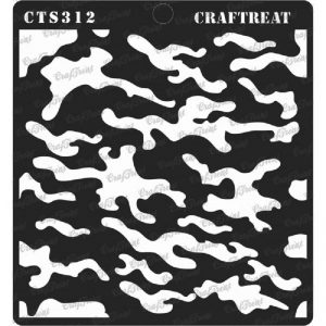 CrafTreat Stencil - Camouflage