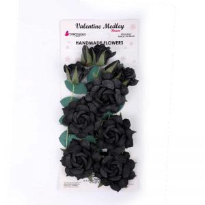 Handmade Rose Flower - Black Rose
