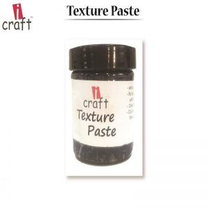 I Craft Black Texture Paste 100ml