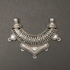 German Silver Half Moon Pendant